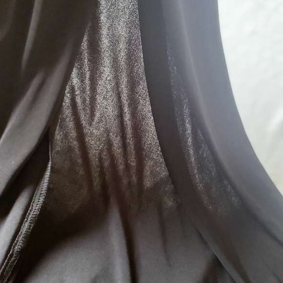 R&M Richards w Beaded Waist Sz 22W Sleeveless Long Maxi Event Gown - Picture 13 of 13